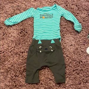 Monster shirt and pants